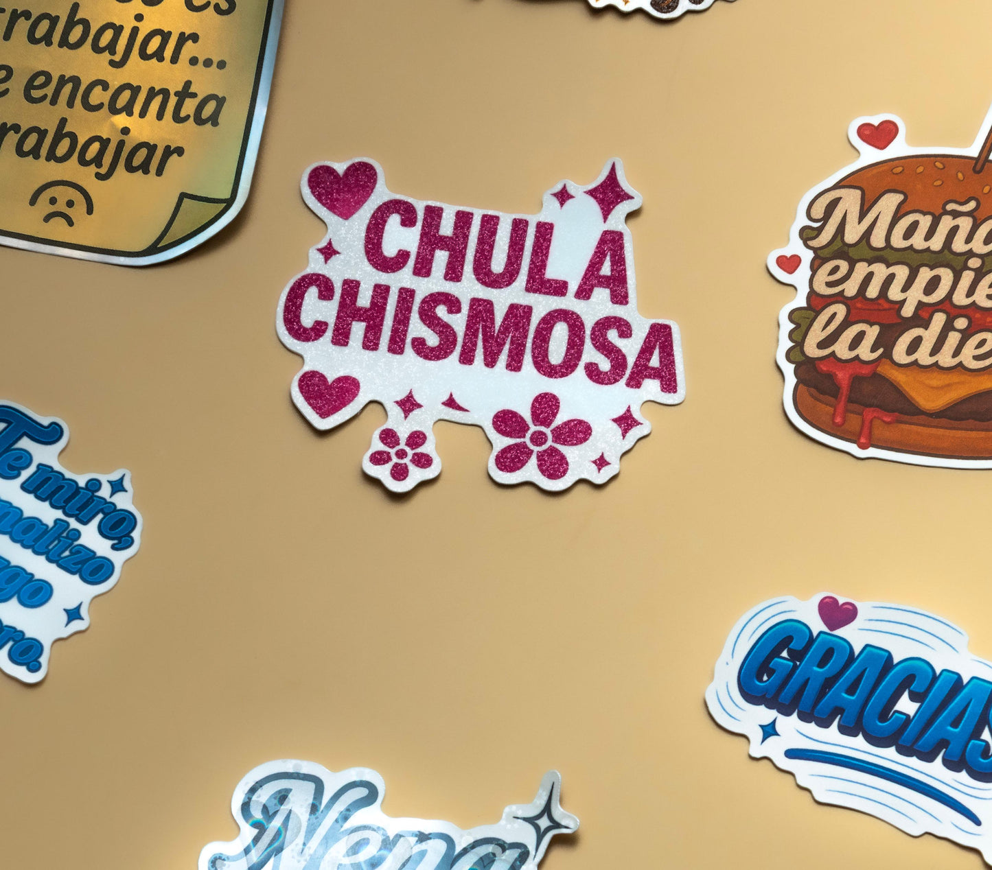 "CHULA CHISMOSA" Sticker Bundle