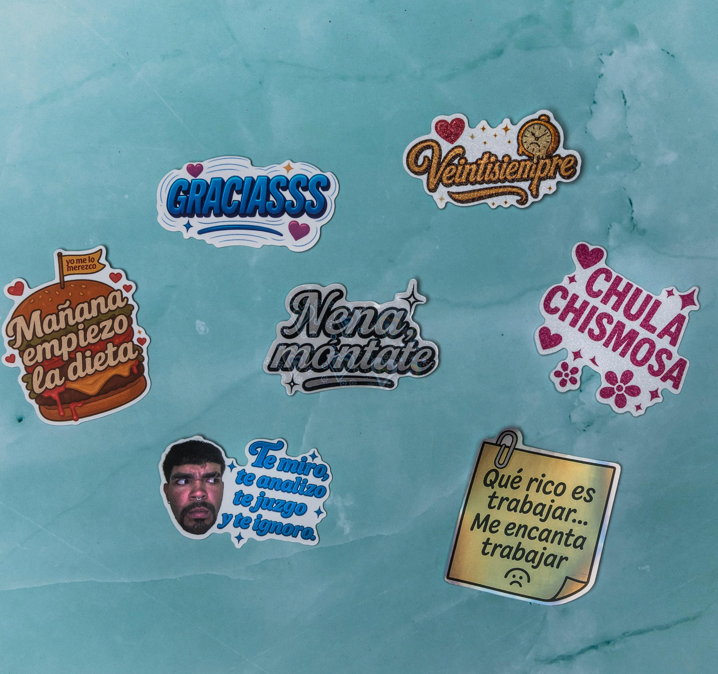 "CHULA CHISMOSA" Sticker Bundle
